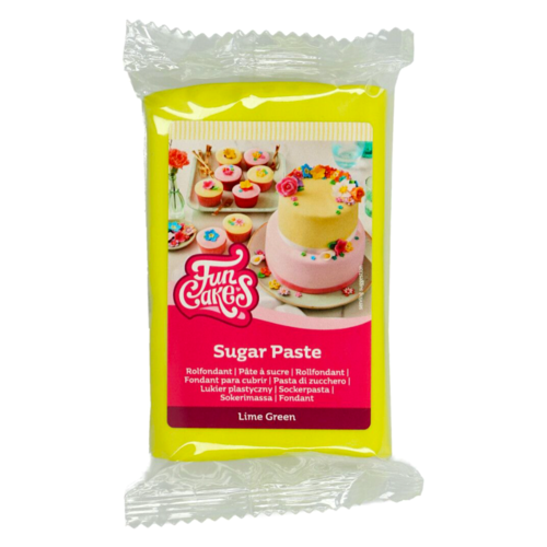 PTE  SUCRE FUNCAKES - VERT LIME 250 G