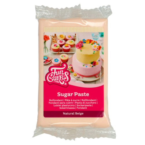 PTE  SUCRE FUNCAKES - BEIGE NATUREL 250 G