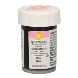 [EXP. PROCHE] COLORANT POUR GLAAGE WILTON - ROSE 28 G