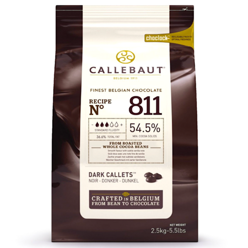 CALLETS DE CHOCOLATE NEGRO CALLEBAUT 2,5 KG