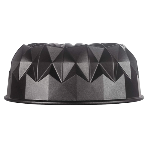 MOULE EN ALUMINIUM COUL KAISER - "BUNDT GEOMETRIC" 25 CM