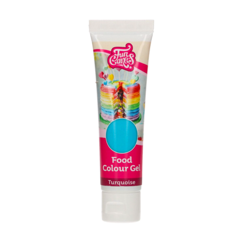 COLORANT EN GEL FUNCAKES - TURQUOISE 30 G