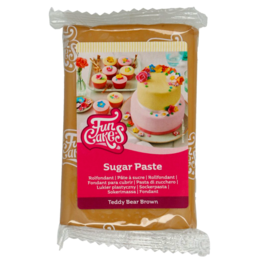 PTE  SUCRE FUNCAKES - MARRON OURS "TEDDY" 250 G