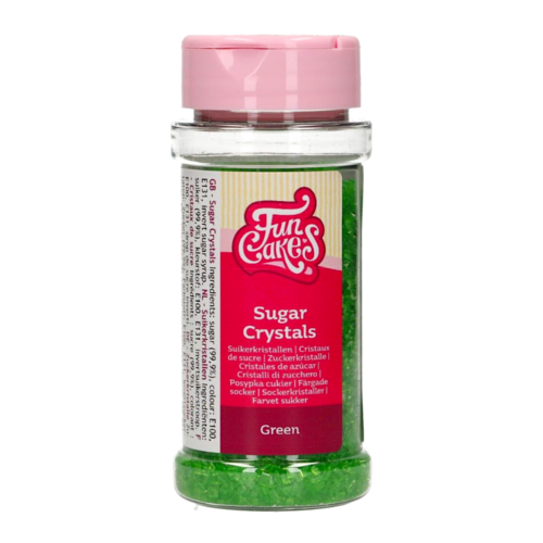 CRISTAUX DE SUCRE FUNCAKES - VERTS 80 G