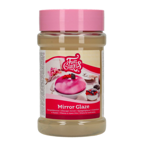 COBERTURA BRILLANTE "MIRROR GLAZE" FUNCAKES - EFECTO ESPEJO (325 G)