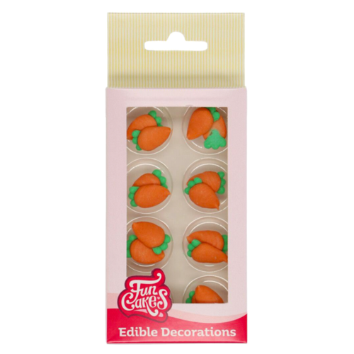 DCORATIONS EN SUCRE FUNCAKES - CARROTES