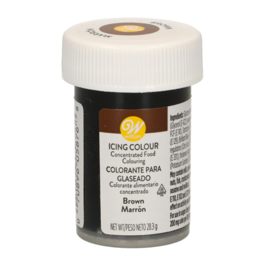 COLORANT POUR GLAAGE WILTON - MARRON 28 G