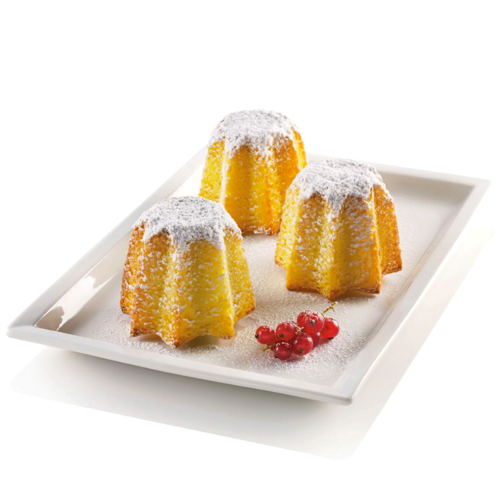 MOULE EN SILICONE 3D SILIKOMART - MINI PANDORO