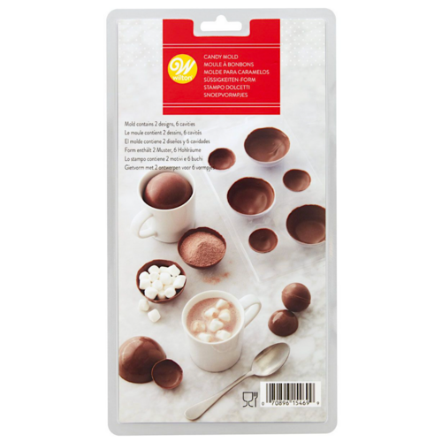 MOULE  SPHRES EN CHOCOLAT 3D - WILTON