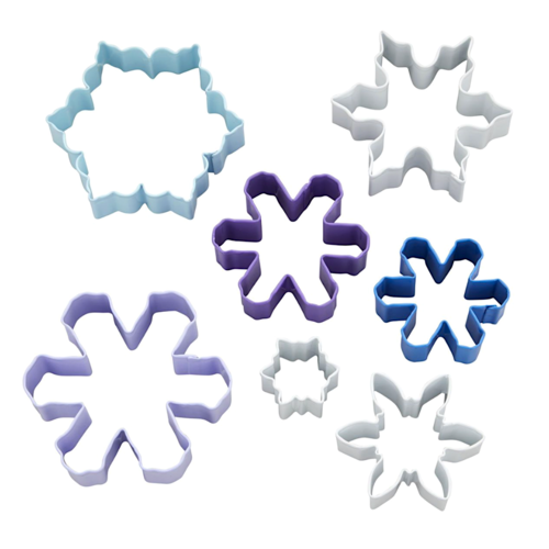 SET EMPORTE PICES WILTON - FLOCONS DE NEIGE