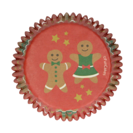 CAISSETTES  CUPCAKES FUNCAKES - GINGERBREAD