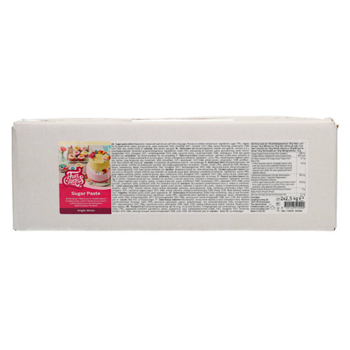 PTE  SUCRE AROMATISE FUNCAKES - BLANC VANILLE 5 KG (2 X 2,5 KG)