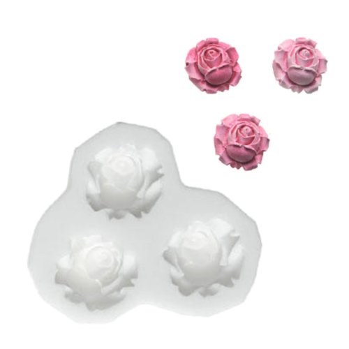 MOULE EN SILICONE "SUGARFLEX" DE SILIKOMART - ROSES