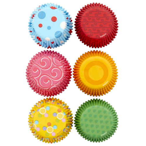 SET DE CAISSETTES  CUPCAKES DE WILTON - ASSORTIMENT SAISONNIER