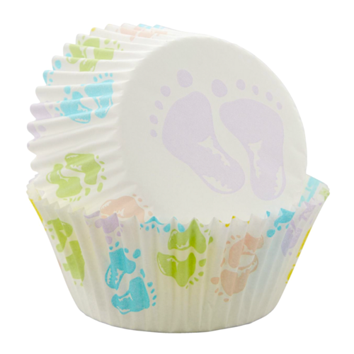 CAPSULAS CUPCAKE WILTON - PIES DE BEBE