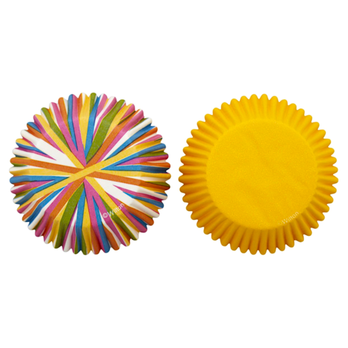 CAISSETTES  CUPCAKES WILTON - ROUE DES COULEURS