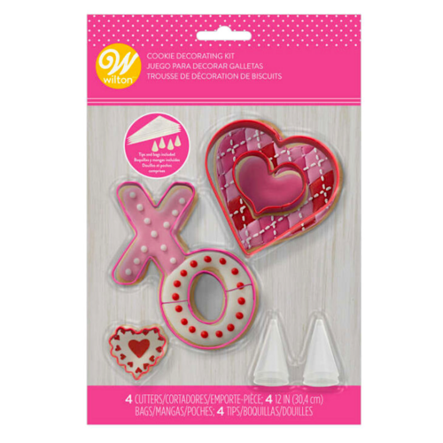 SET DE DCORATION DE BISCUITS WILTON - VALENTINE'S DAY