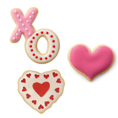 SET DE DCORATION DE BISCUITS WILTON - VALENTINE'S DAY