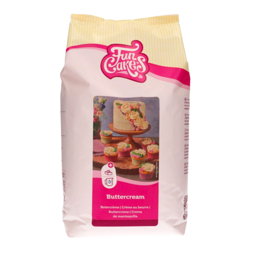 PRPARATION FUNCAKES POUR "BUTTERCREAM" (CRME AU BEURRE) 4 KG