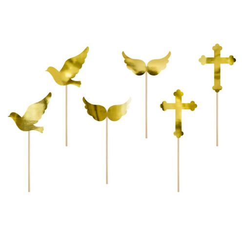 CUPCAKE TOPPER PARTYDECO - PREMIRE COMMUNION