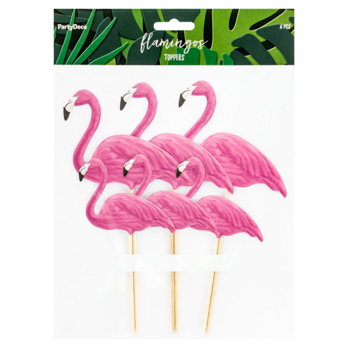 TOPPER FLAMANTS ROSES - PARTYDECO
