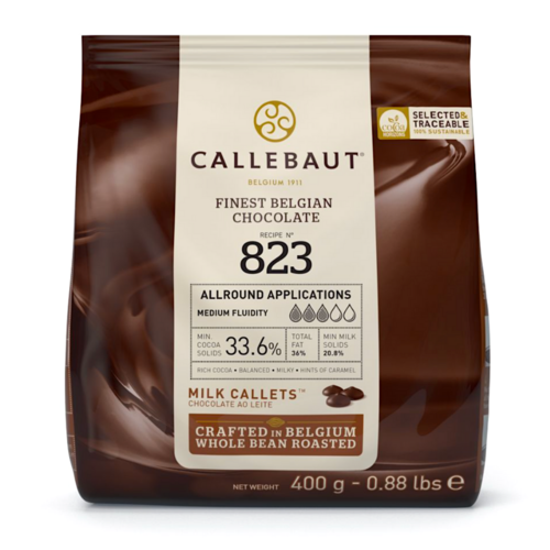 CALLETS CHOCOLAT AU LAIT CALLEBAUT 400 G