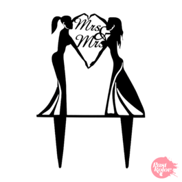 CAKE TOPPER COUPLE FEMMES N2