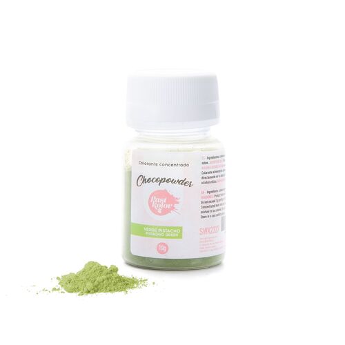 COLORANTE EN POLVO CHOCOPOWDER - VERDE PISTACHO 10 G