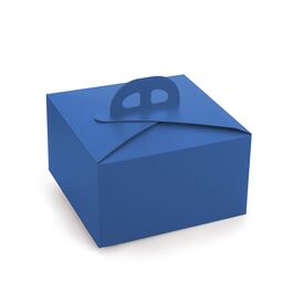 BOÎTE À GÂTEAUX BLEUE "TOKYO" - 25 CM