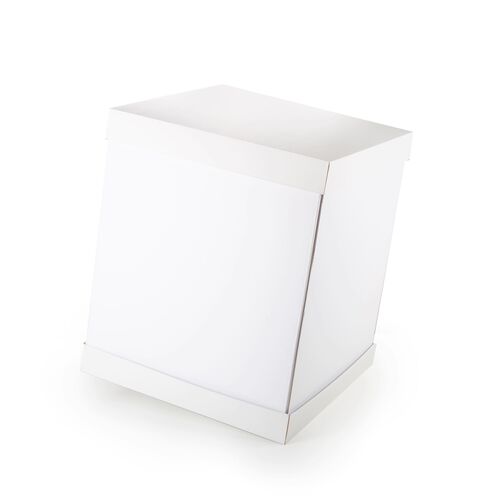 CAJA PARA TARTA BLANCA "LISBOA" - 50 CM (H 70 CM)