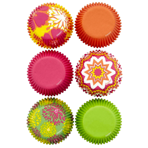 SET DE CAISSETTES  CUPCAKES WILTON - FLORAL