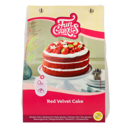 PRPARATION FUNCAKES POUR RED VELVET (SANS GLUTEN) - 400 G