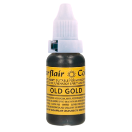 COLORANT LIQUIDE SUGARFLAIR - OLD GOLD (14 ML)