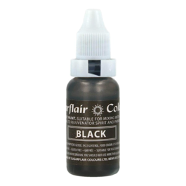 COLORANT LIQUIDE SUGARFLAIR - BLACK (14 ML)