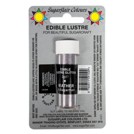 PAILLETTES COMESTIBLES SUGARFLAIR - HEATHER 7 ML