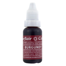 COLORANT LIQUIDE SUGARFLAIR - BURGUNDY (14 ML)