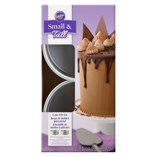 MOLDES WILTON - "LAYER CAKE" ALTOS Y PEQUEOS (15 CM)