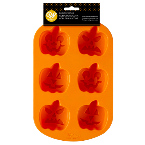 MOULE SILICONE WILTON - CITROUILLES D'HALLOWEEN