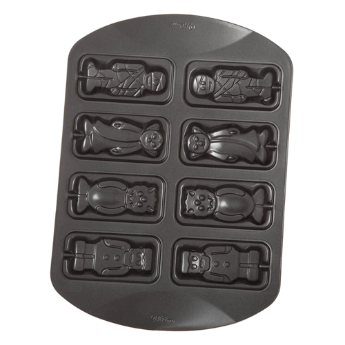 MOULE  BISCUITS WILTON - 8 CAVITS MONSTRES HALLOWEEN