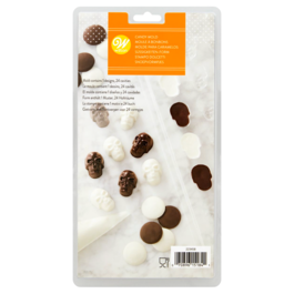 MOULE 3D POUR MINI CRNES EN CHOCOLAT - WILTON