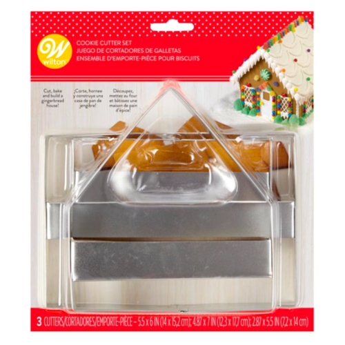 JEU DE CUTTERS WILTON - MAISON GINGERBREAD