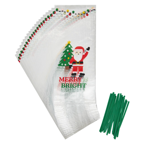 SACHETS BONBONS WILTON - NOL "MERRY & BRIGHT" (20 U)