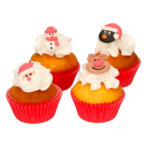 DECORACIONES DE AZUCAR FUNCAKES - NAVIDAD