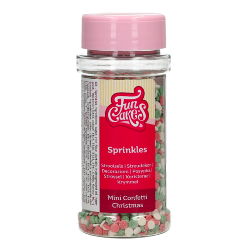 SPRINKLES FUNCAKES - MINI CONFETTIS DE NOL (60 G)