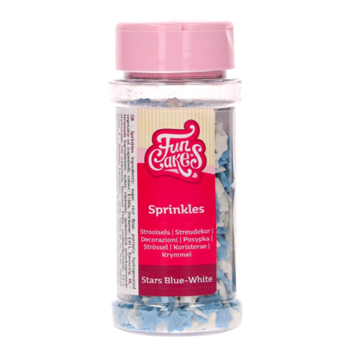 SPRINKLES FUNCAKES - ESTRELLAS (BLANCAS Y AZULES) 55 G