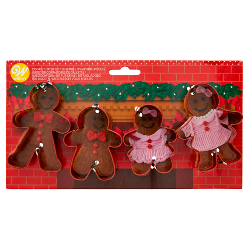 JEU DE CUTTERS WILTON - FAMILLE GINGERBREAD