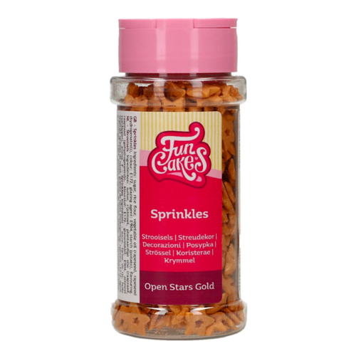 SPRINKLES FUNCAKES - TOILES DORES (50 G)