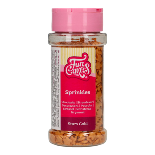 SPRINKLES FUNCAKES - TOILES DORES (60 G)