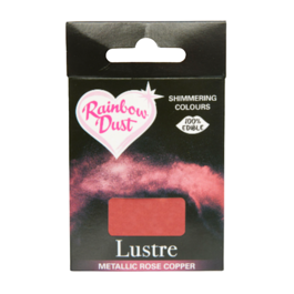 COLORANT EN POUDRE BRILLANT RAINBAW DUST - ROSE COPPER / CUIVRE ROSE (EN SACHET)