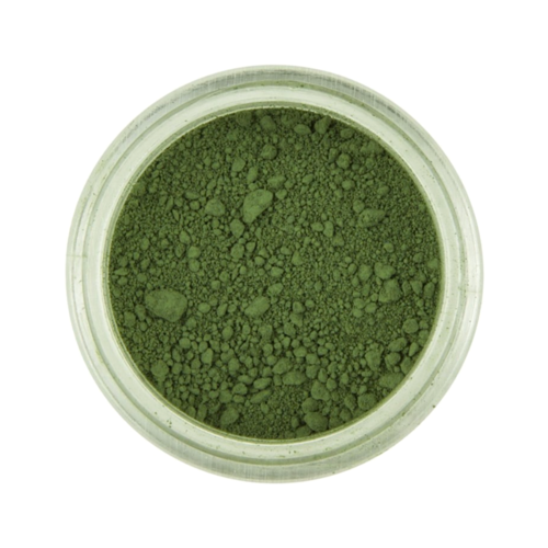 COLORANT EN POUDRE MATE RAINBAW DUST - MOSS GREEN / VERT HOUX